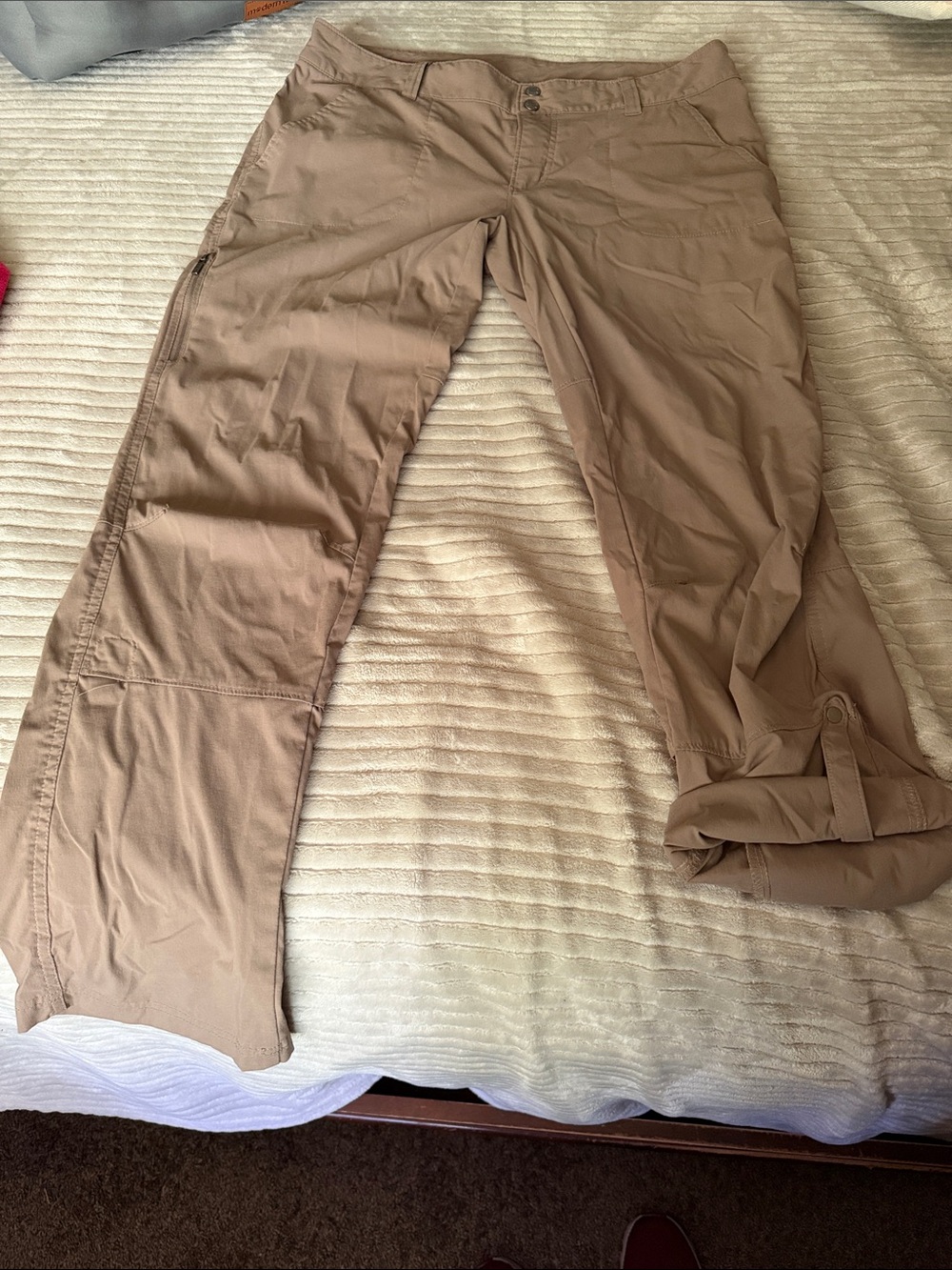 Columbia Women’s Lightweight Convertible Travel Pants - Tan